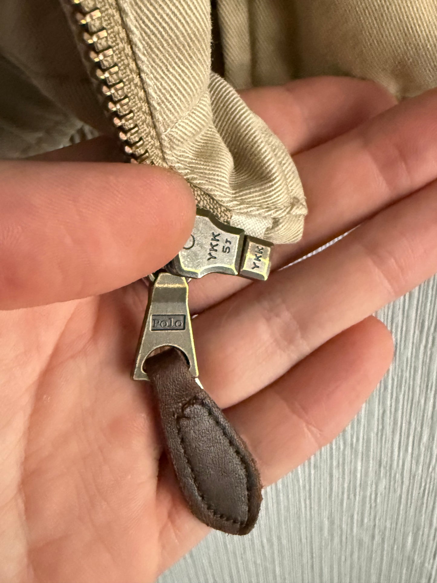 Polo Ralph Lauren Beige Harrington Jacket