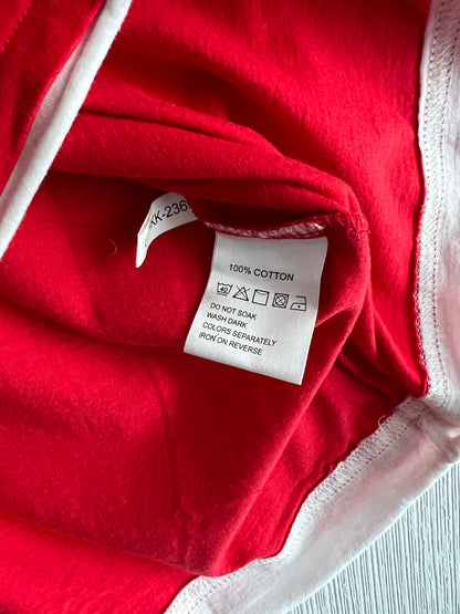 Yves Saint Laurent Red Cotton T-shirt