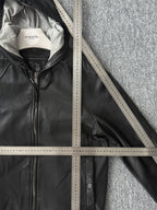 Marc by Marc Jacobs Leather Hoodie Jacket