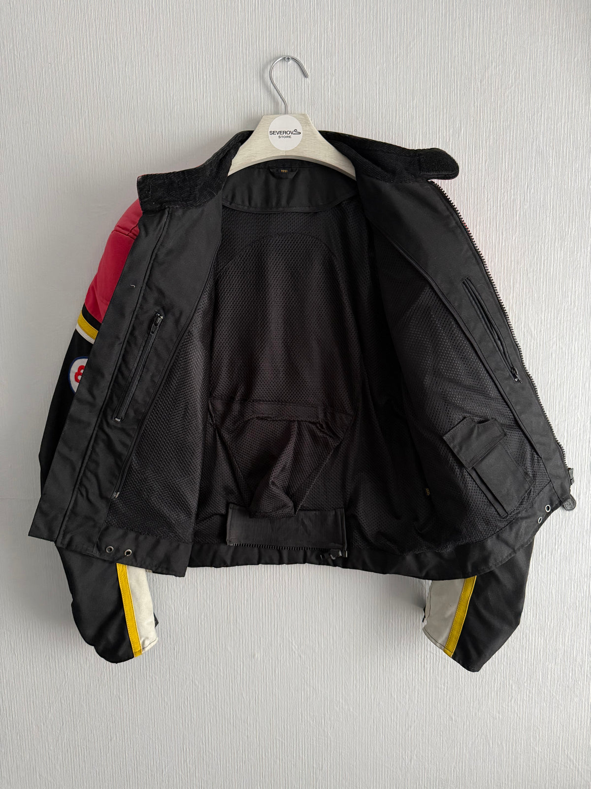 Nascar Vintage Red Bull Racing Moto Jacket