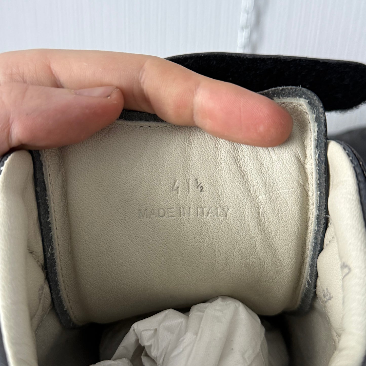 Maison Margiela Replica GAT Triple Velcro Hight Top Sneakers