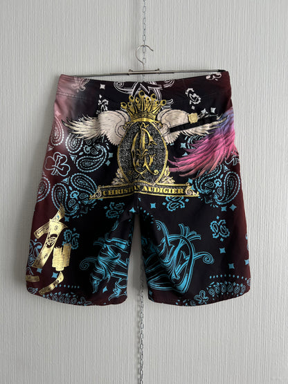 Christian Audigier Beach Shorts