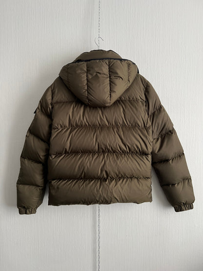 Moncler Maya Mens Khaki Down Jacket