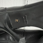 Archive Miu Miu 1999 Leather Biker Heels