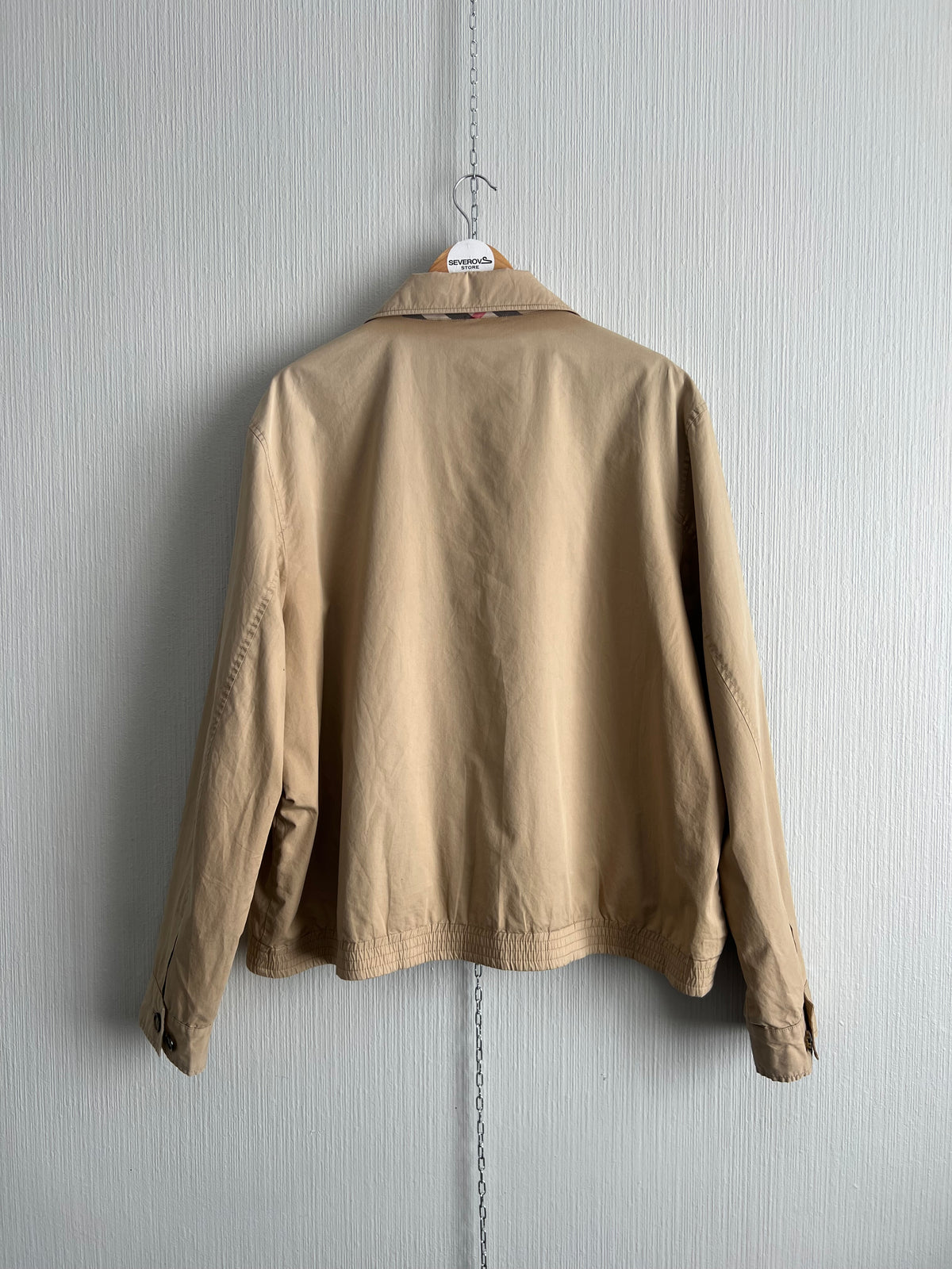 Burberry Nova Check Harrington Beige Jacket