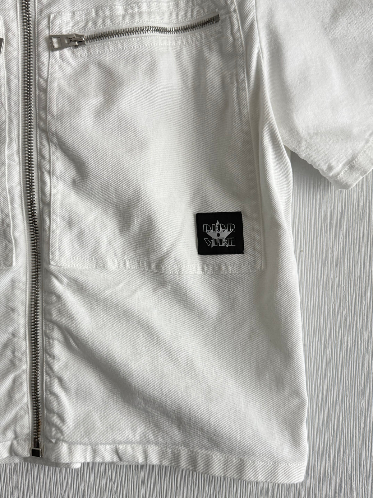 Christian Dior White Denim Set