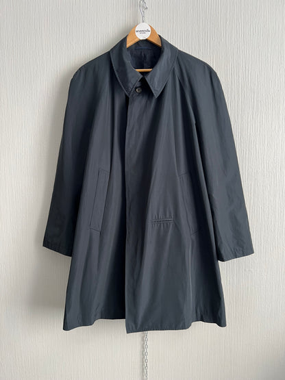 Yves Saint Laurent YSL Mens Navy Trench Coat