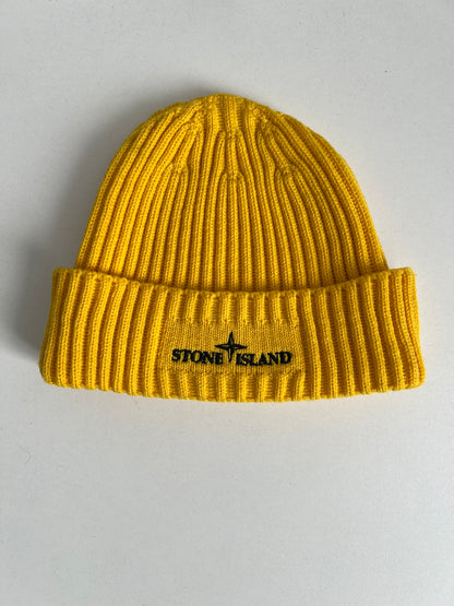 Stone Island Cotton Beanie Hat