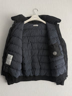 Stone Island AW11 Black Nylon Sheen Mens Down Jacket
