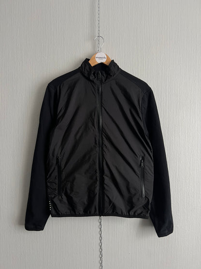 Prada Sport Black Tab Logo Nylon Full Zip Men’s Jacket