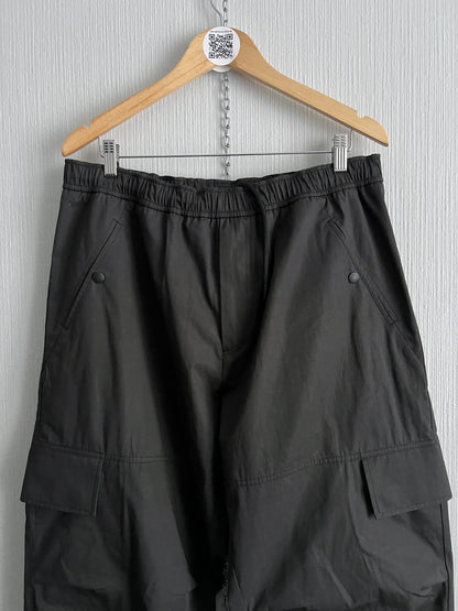 Moncler Black Cotton Mens Cargo Pants