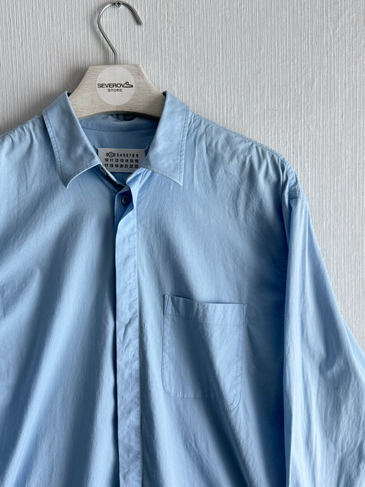 Maison Margiela Formal Blue Shirt