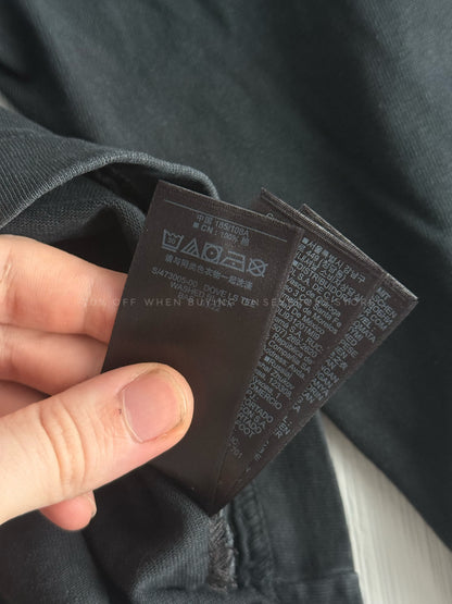 Yeezy Gap Engineered by Balenciaga Black Dove Longsleeve T-shirt