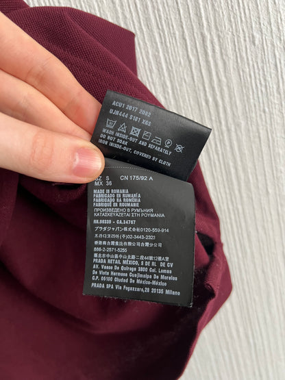 Prada Milano Mens Cotton Polo T-shirt