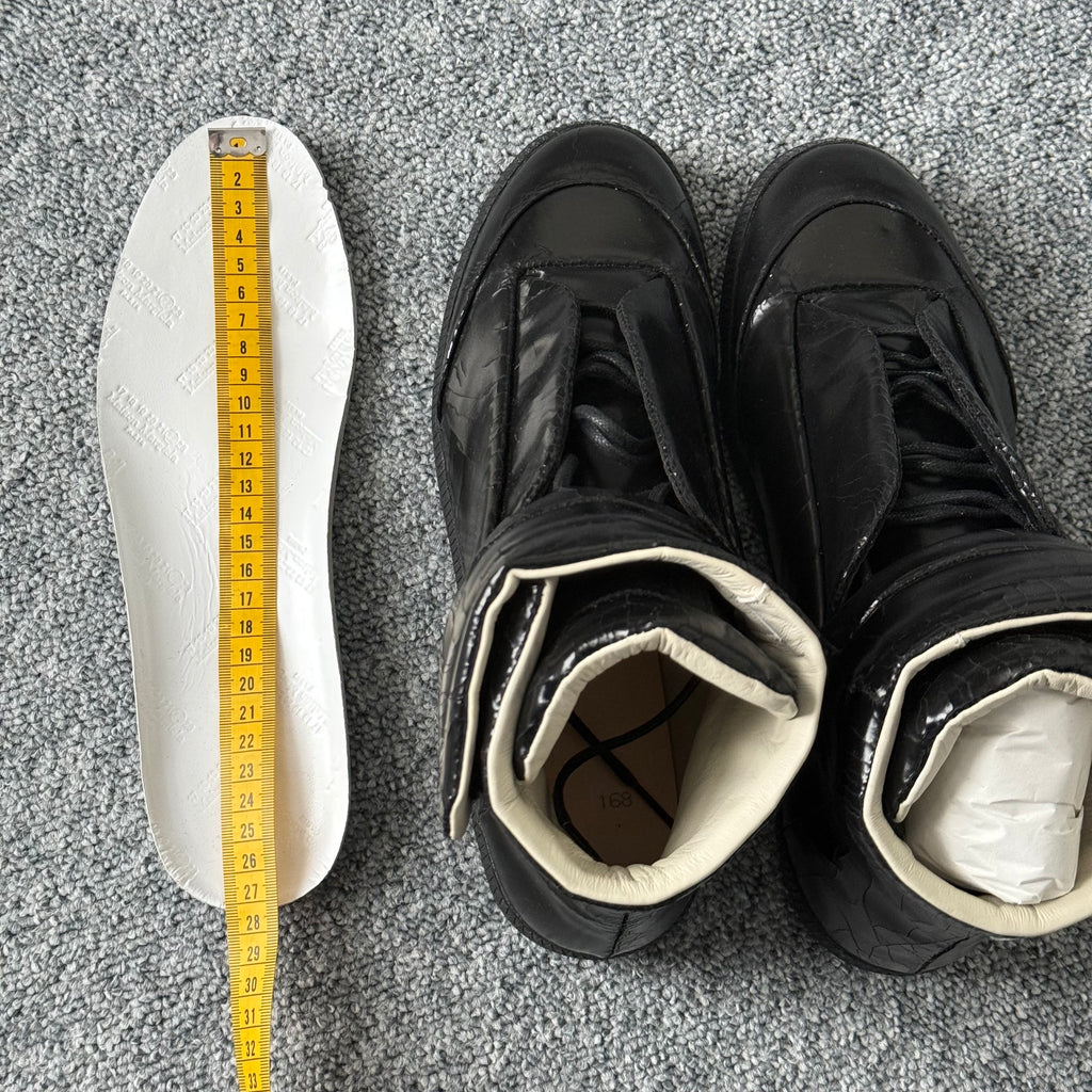 Maison Margiela Future High Top Cracked Sneakers