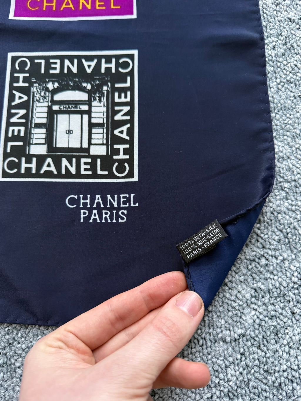Chanel CC Squares Scarf