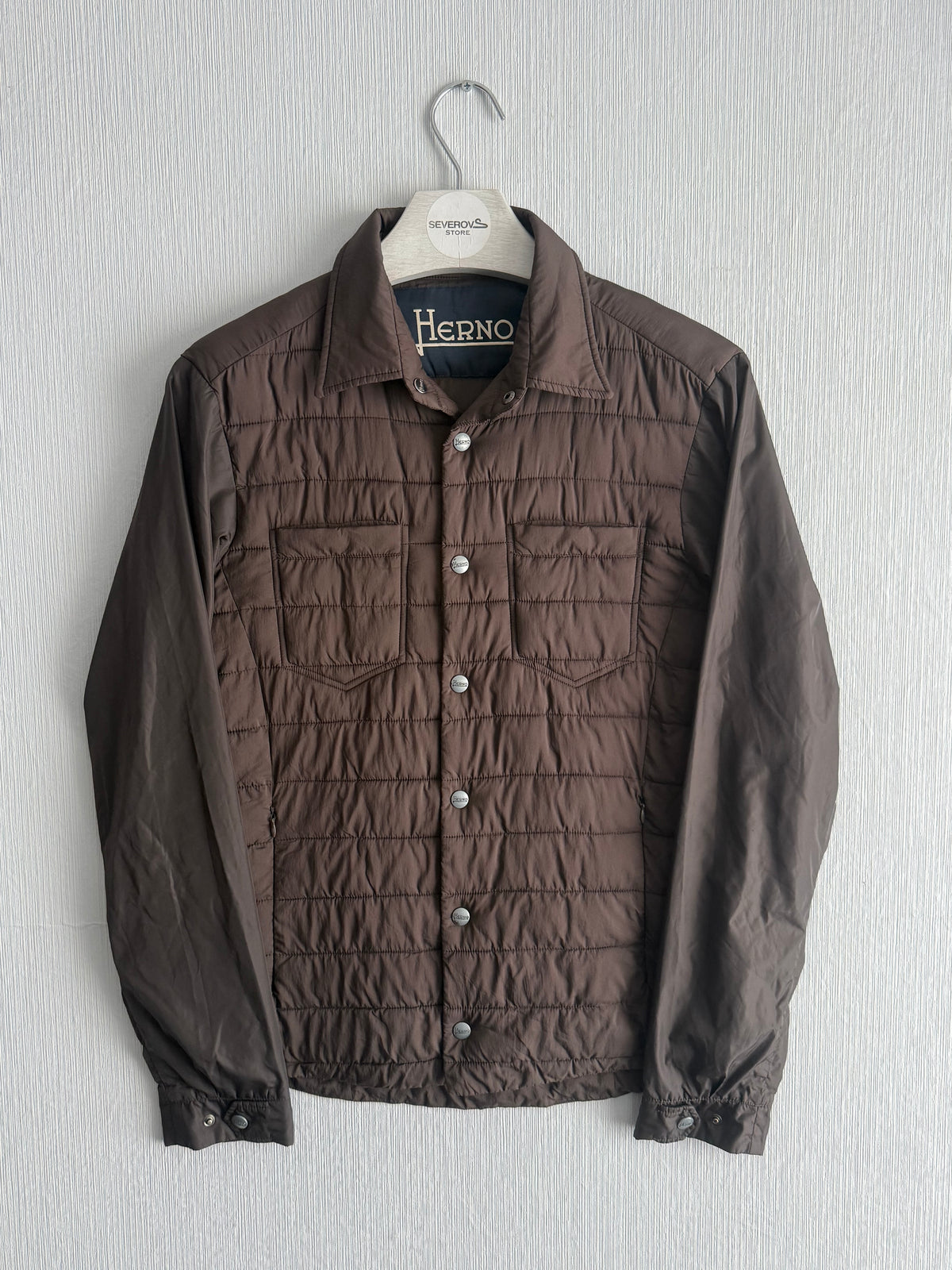 Herno Padded Mens Overshirt