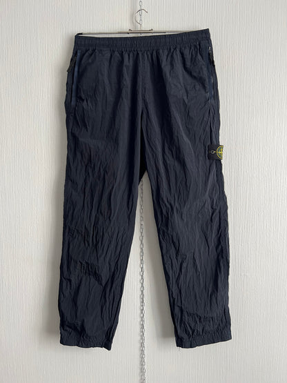 Stone Island Navy Nylon Metal Econyl Pants