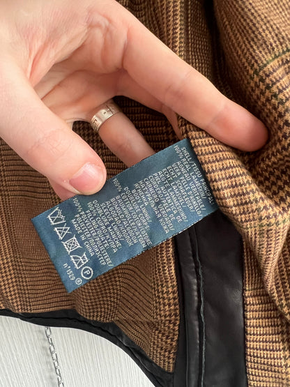 Polo Ralph Lauren Quilted Lambskin Leather Jacket