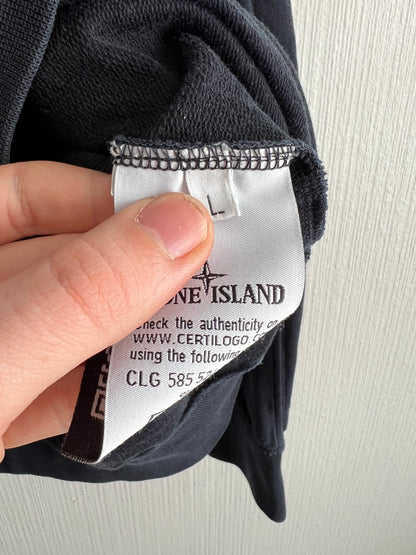 Stone Island SS20 Ghost Piece Blue Sweatshirt