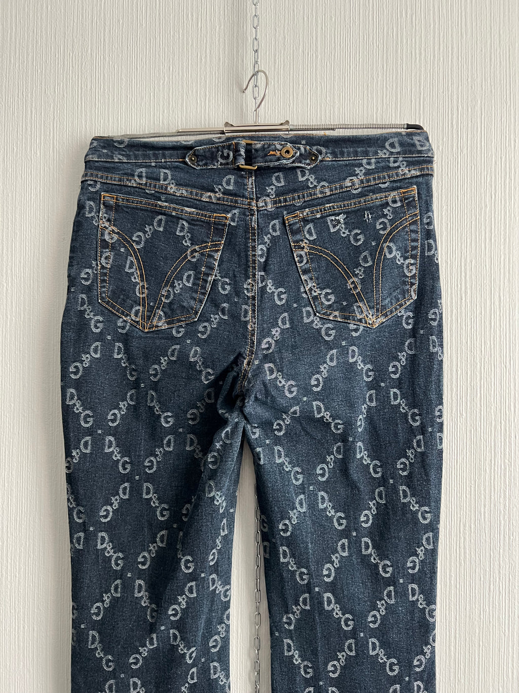 Dolce & Gabbana D&G Monogram Denim Jeans