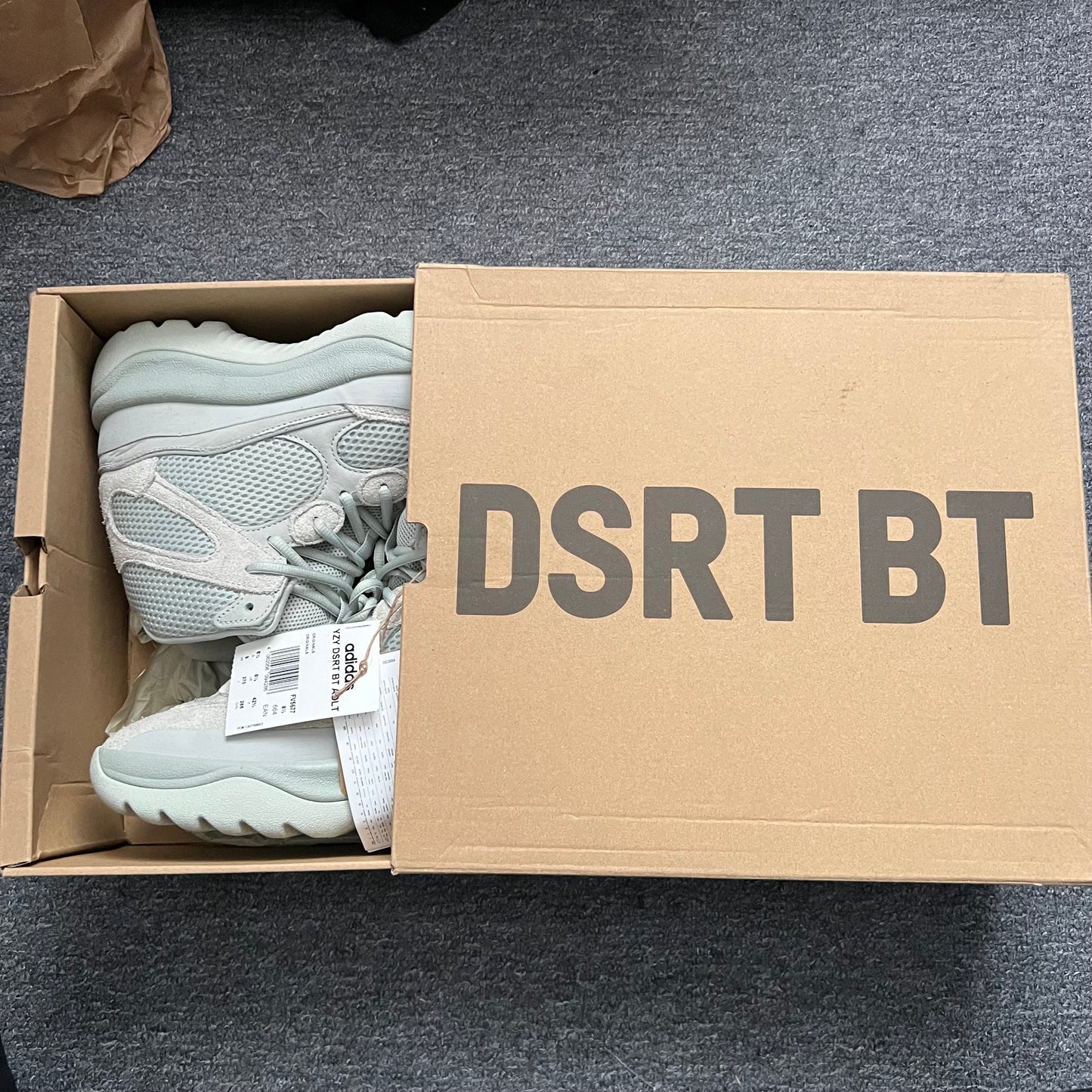 Adidas Yeezy Yzy Desert Boot Salt Shoes