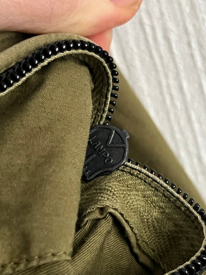 Stone Island Khaki 2010 Loose Cotton Cargo Trousers