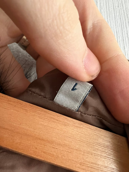 Moncler Angers Fur Dow Jacket with Belt