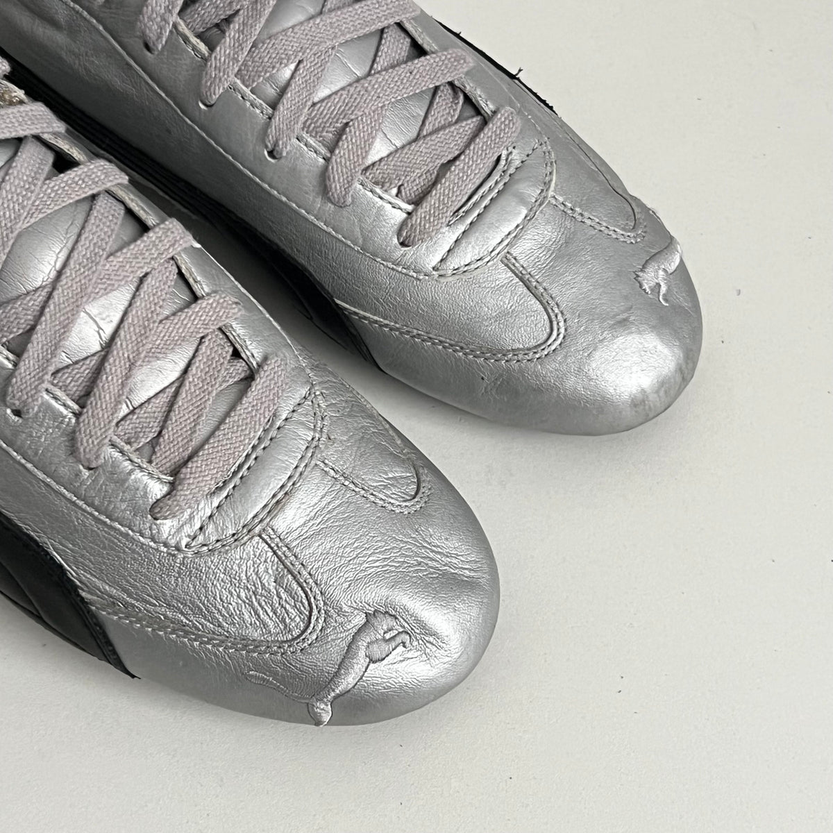 Puma Speedcat Metallic Silver Unisex Shoes