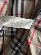 Burberry Down Puffer Long Coat Black Jacket