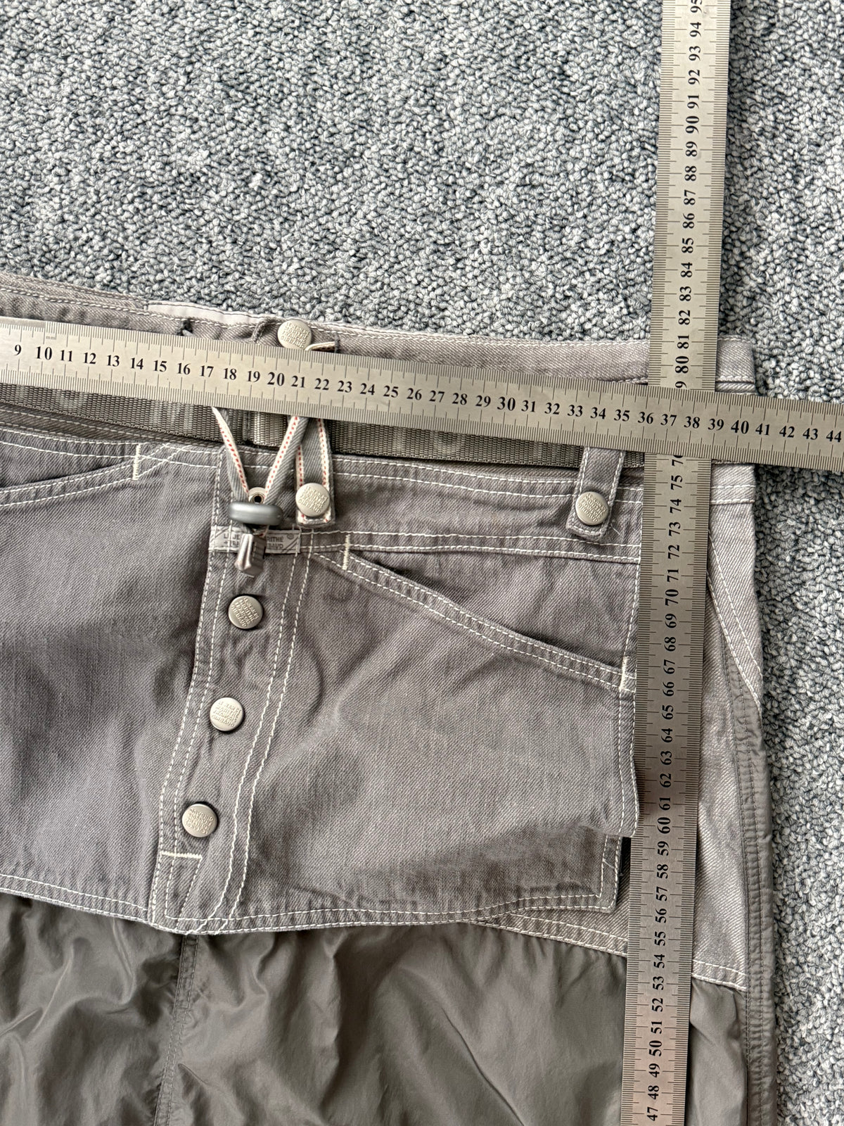 Marithé François Girbaud Archive Technical Skirt