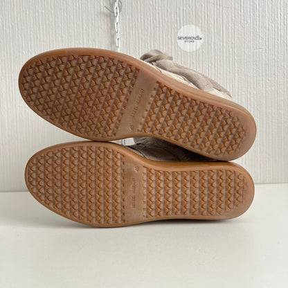 Isabel Marant Bekett Beige Suede Leather Sneakers Womens Shoes