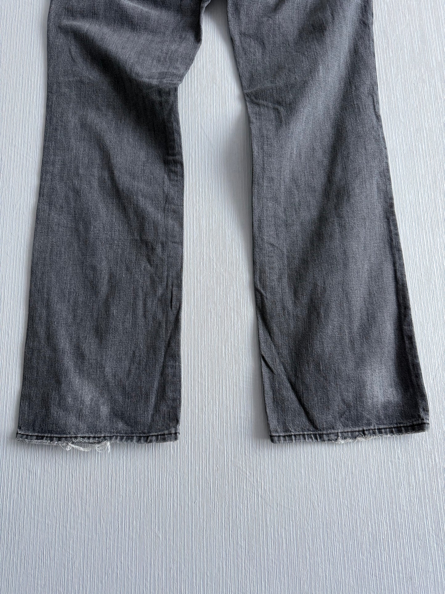 True Religion Vintage Grey Straight Jeans