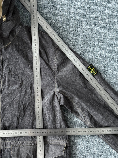 Stone Island SS02 Laminated Webbing “Paper” Jacket