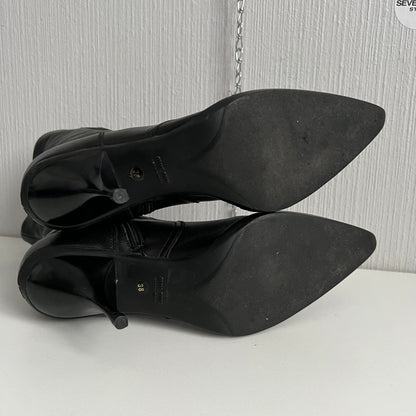 Archive Miu Miu 1999 Leather Biker Heels