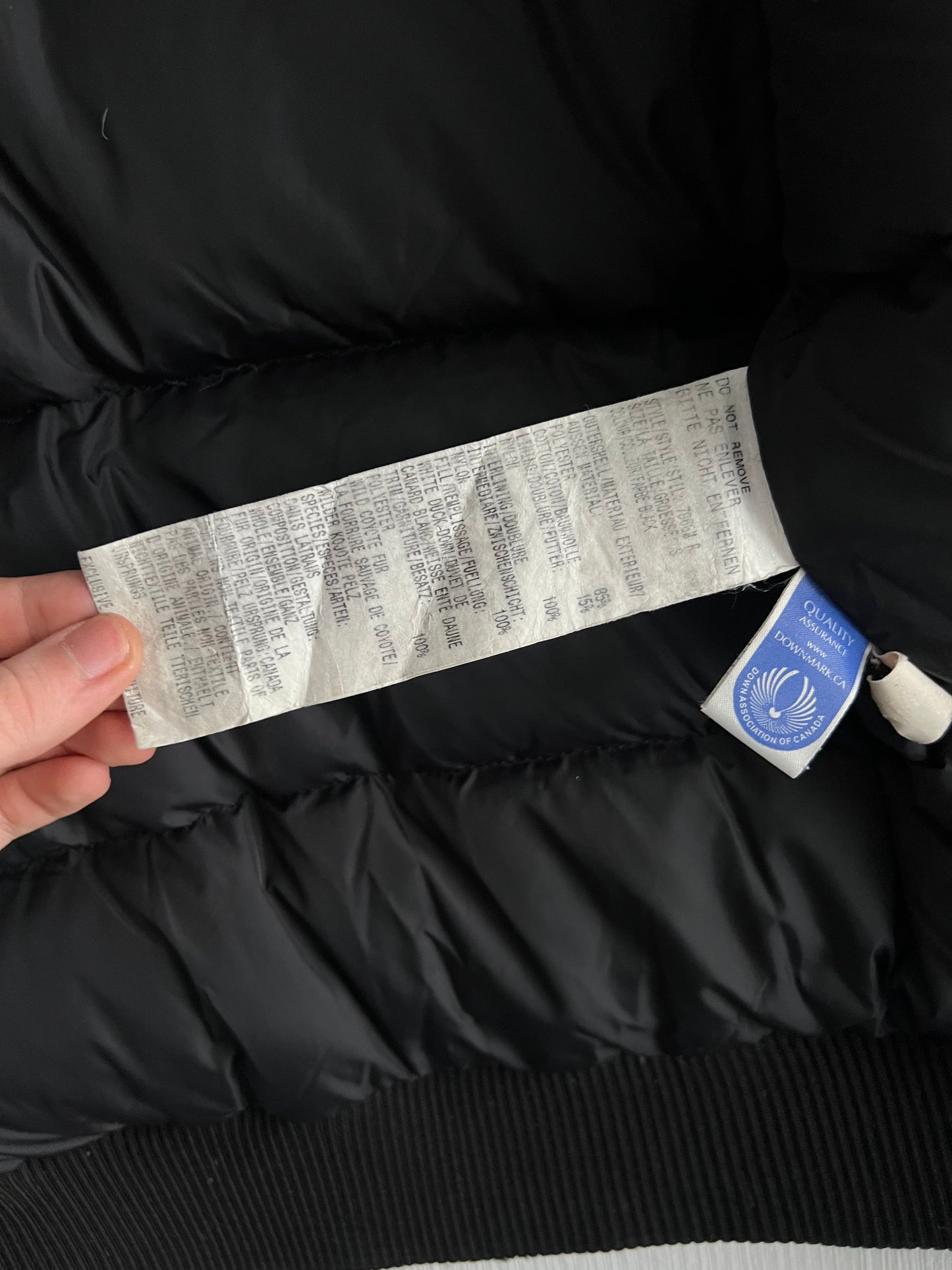 Canada Goose Borden Bomber Men's Black Jacket