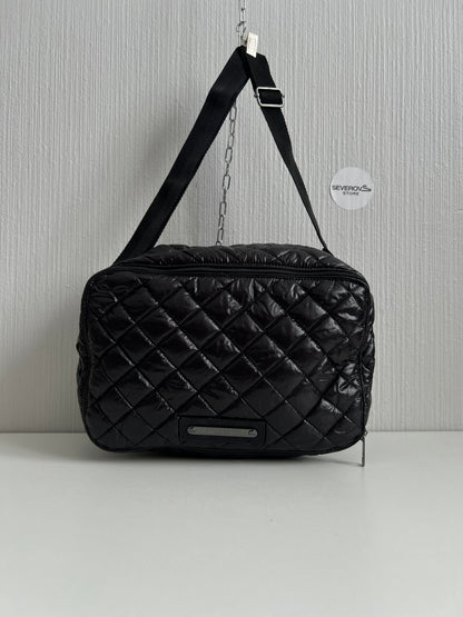 Burberry Brit Shield Diamond-Quilted Shoulder Bag