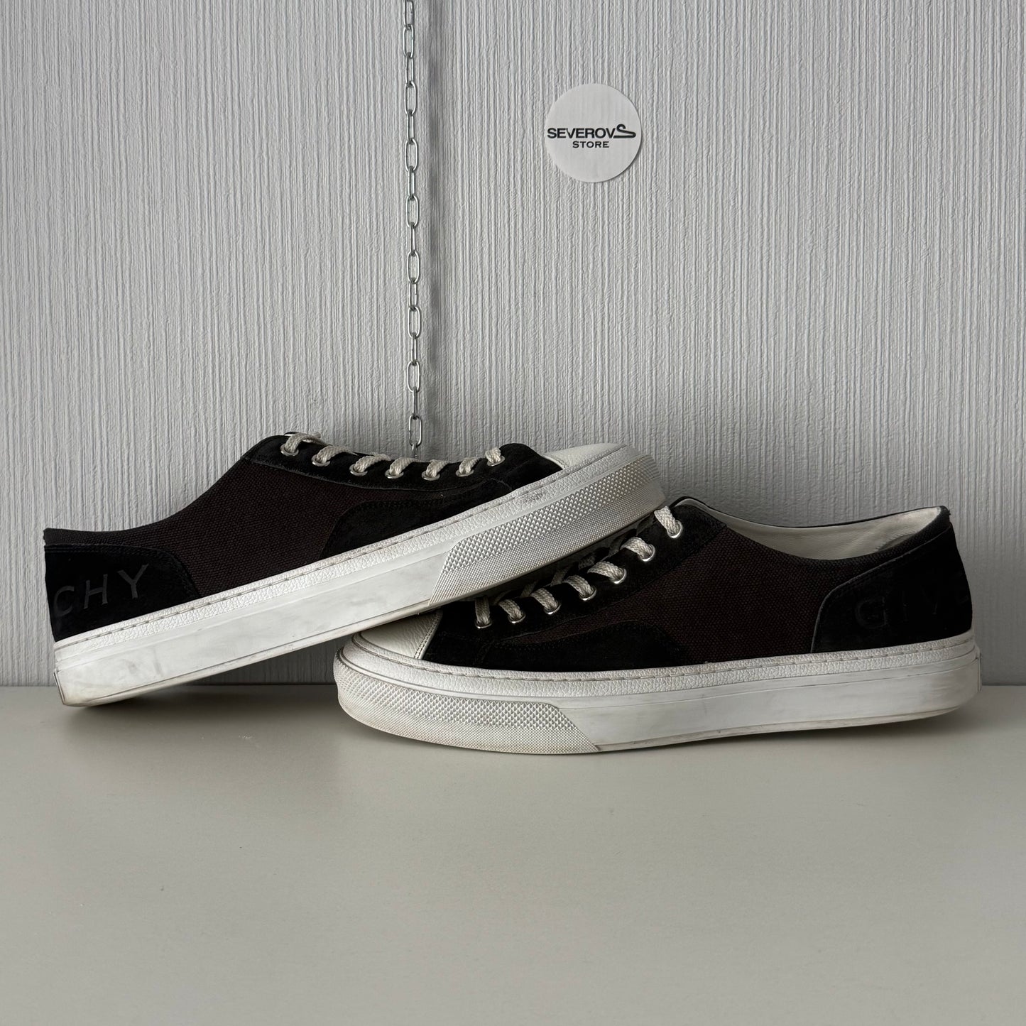 Givenchy City Low-Top Black Shoes