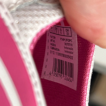 Puma Pink White Vintage Ballet Flats