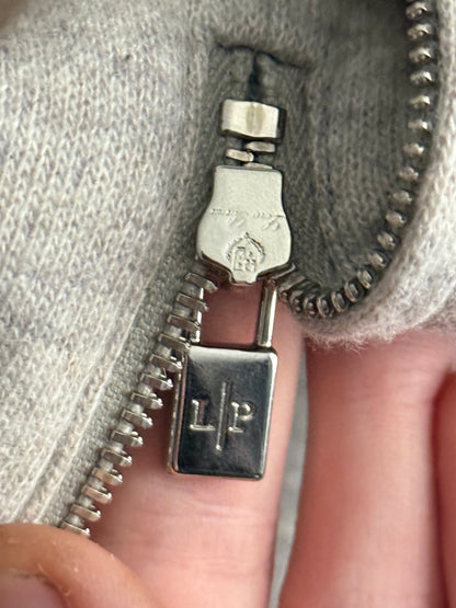 Loro Piana Womens Cashmere Jersey Zip Jumper