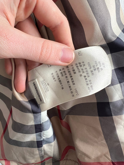Burberry Nova Check Harrington Beige Jacket