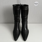 Archive Miu Miu 1999 Leather Biker Heels