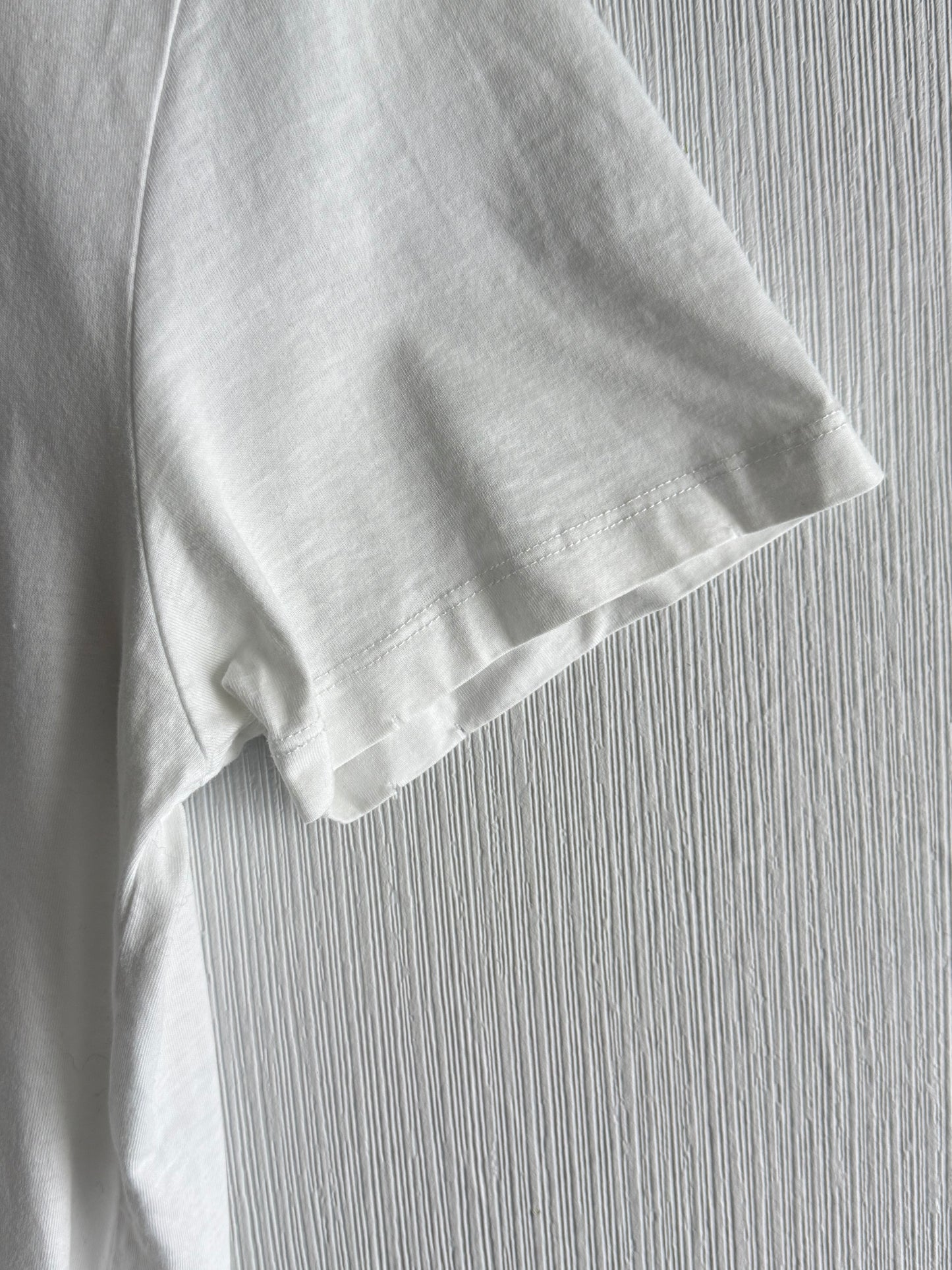 Gucci Logo Distressed White T-shirt