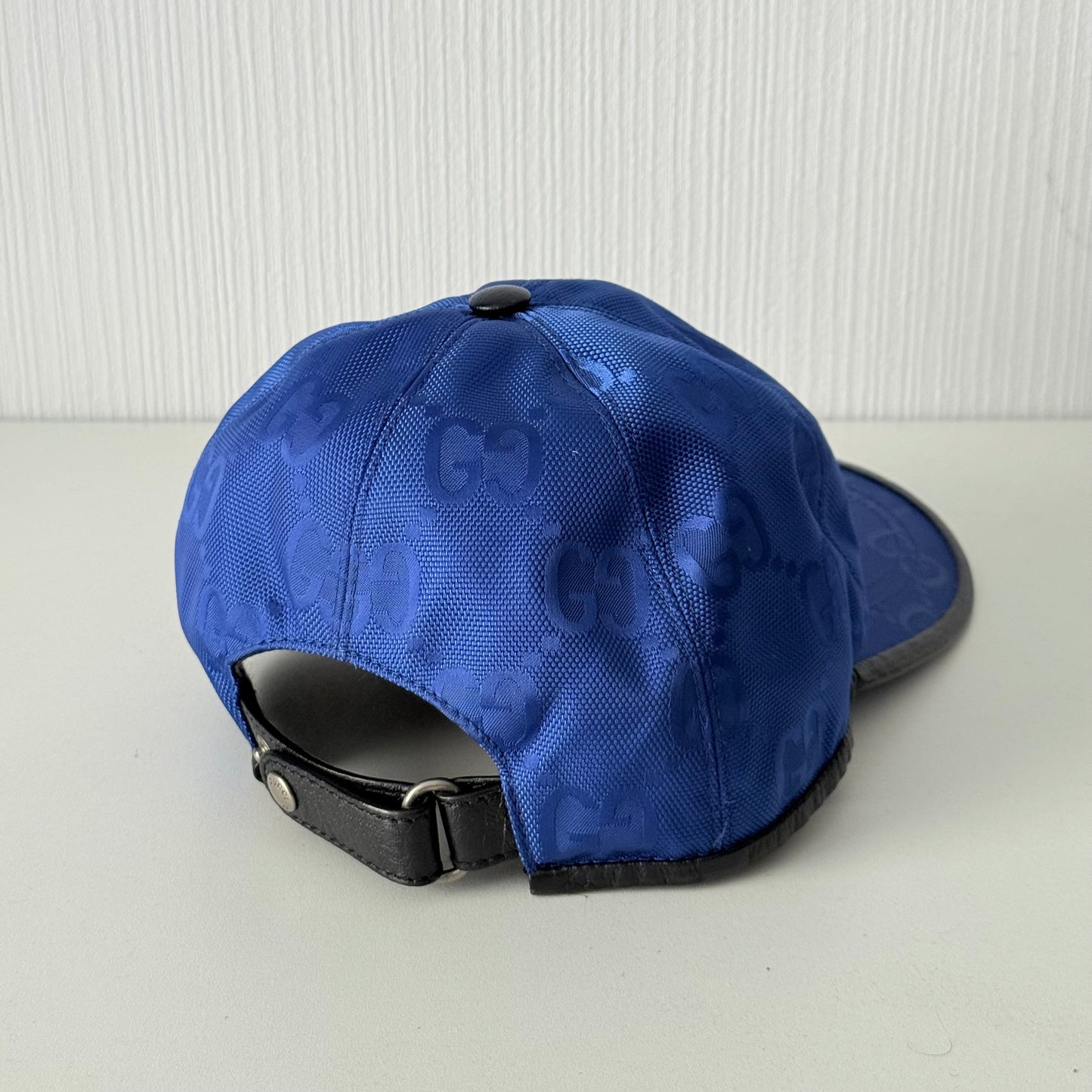 Gucci Off The Grid GG Supreme Baseball Blue Hat