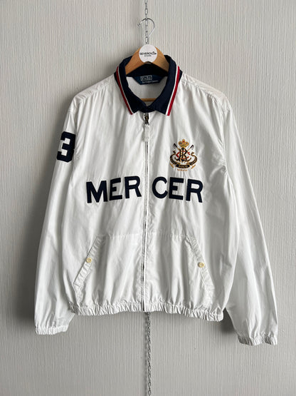 Polo Ralph Lauren Mercer Big Logo White Jacket