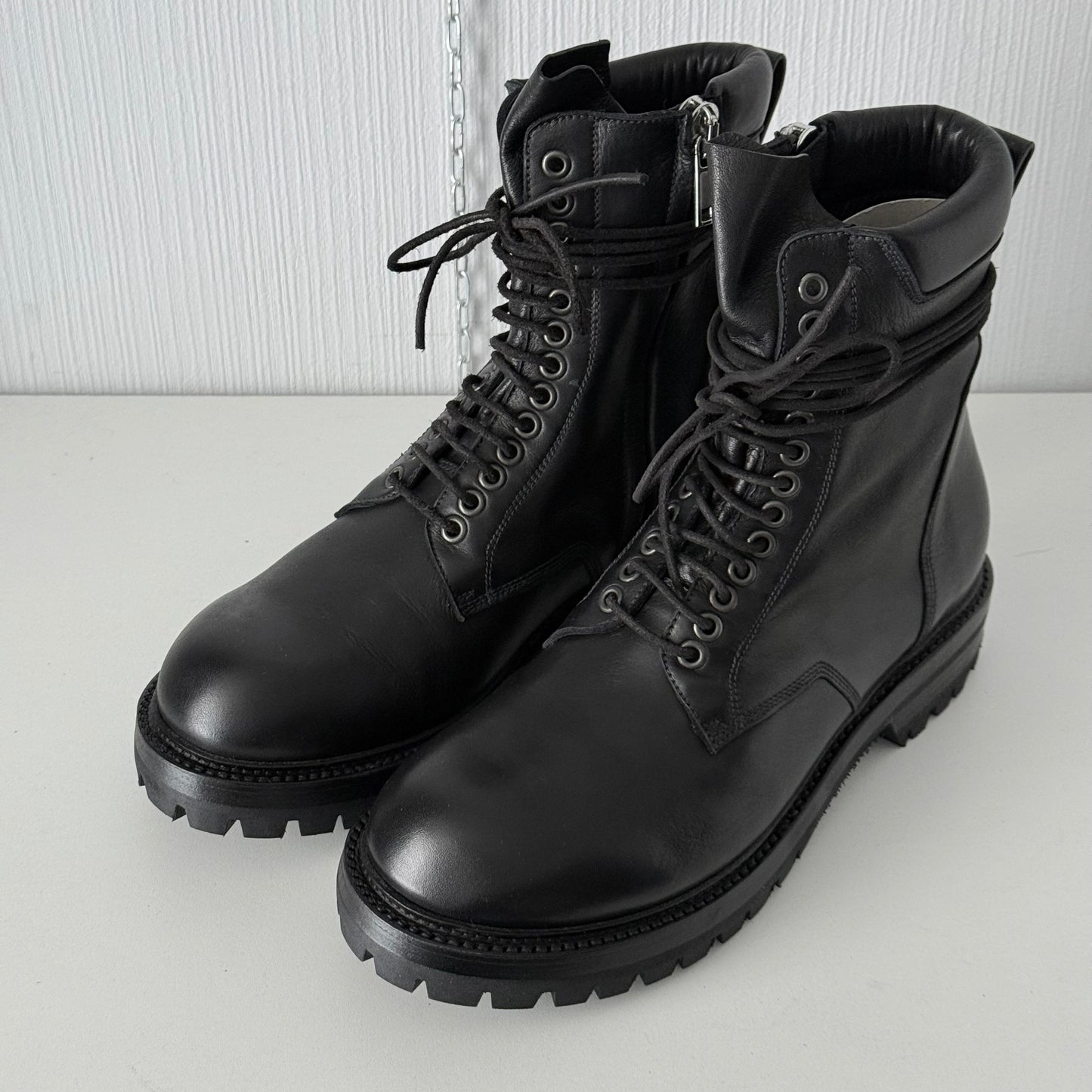 Rick Owens Black Low Army Boots
