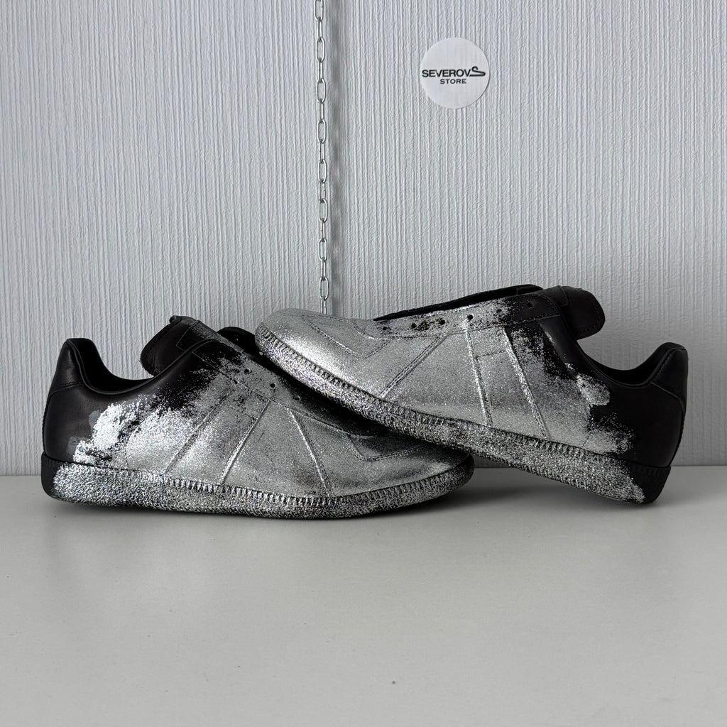 Maison Margiela Silver Dipped Gats Replica Sneakers