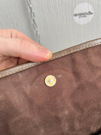 Loewe 160th Anniversary Suede Shoulder Bag
