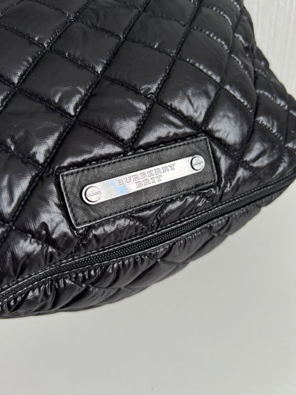 Burberry Brit Shield Diamond-Quilted Shoulder Bag
