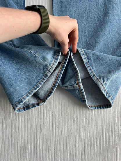 Acne Studios 2021F Light Blue Vintage Mens Denim Pants